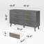 Commode double 6 tiroirs Modern Modern-1601501843