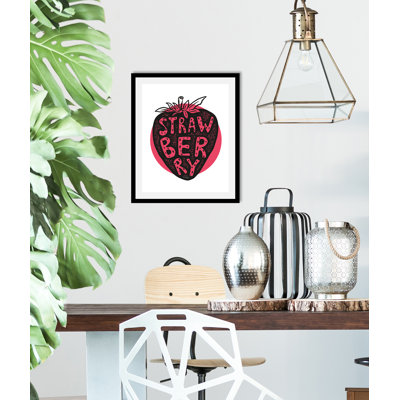 Strawberry - Single Picture Frame Print