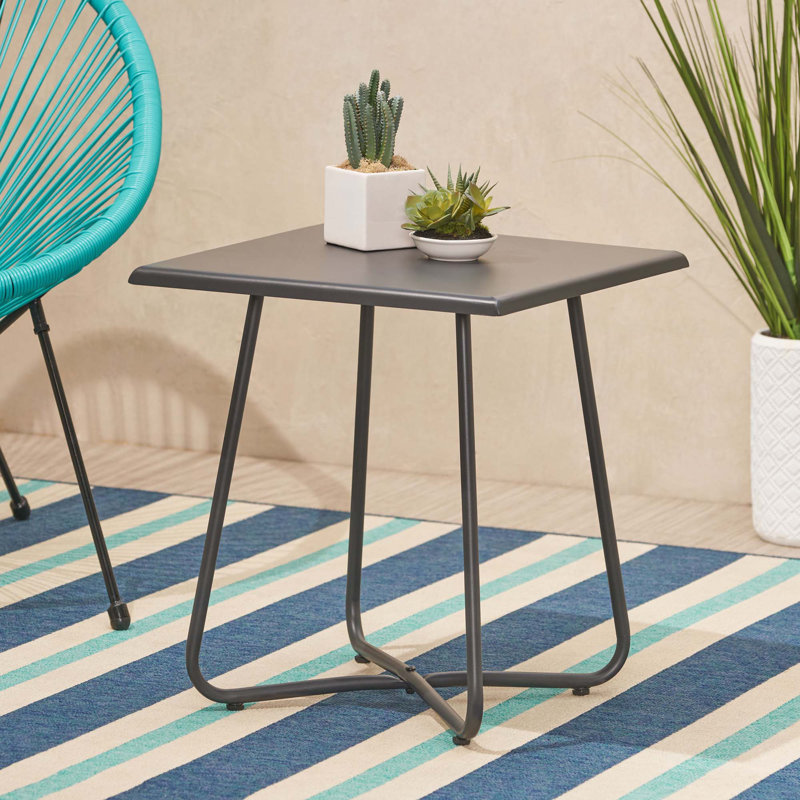 Table d'appoint 18 po Alder, Gris