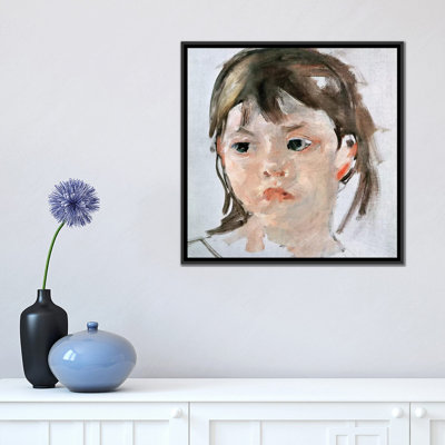 " Head Of A Young Girl " by Mary Cassatt