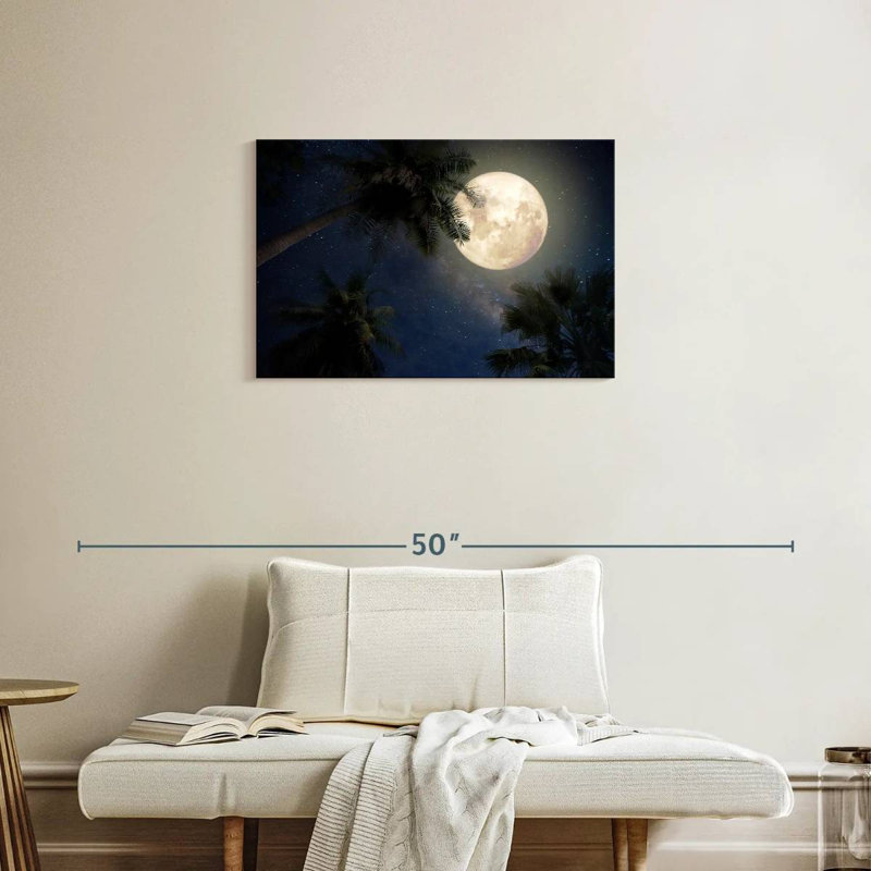 Oberle Tropical Moonlight, 20" H x 30" W