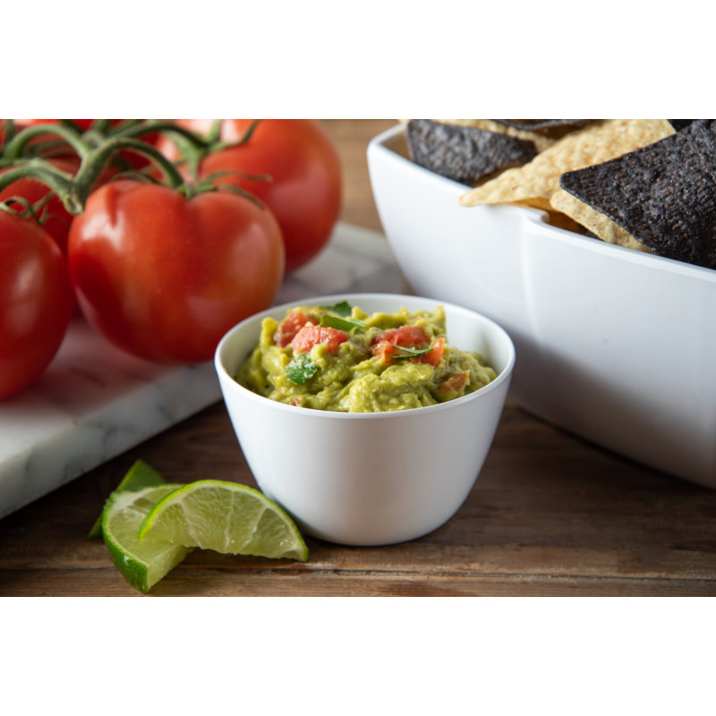 Kingline™ 8 oz. Melamine Rice Bowl, White