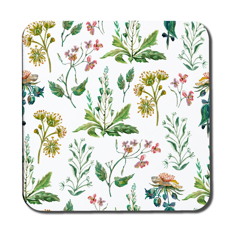 Square 6 Piece Coaster Set