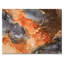 «Brown Luxury Abstract Fluid Art X», reproduction sur toile-67328856-67328857