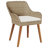 vidaXL Garden Dining Set with Cushion 3 pcs Beige Poly Rattan-48757667-61073409-61073408