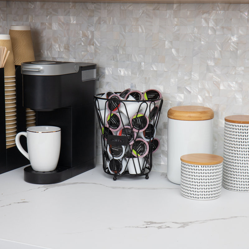 30 compartiments de rangement pour le café