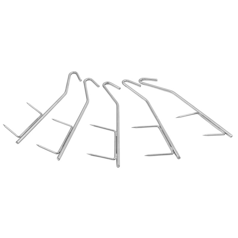 Aanyah Stainless Steel (Shish Kebab) Skewer, Galvanized