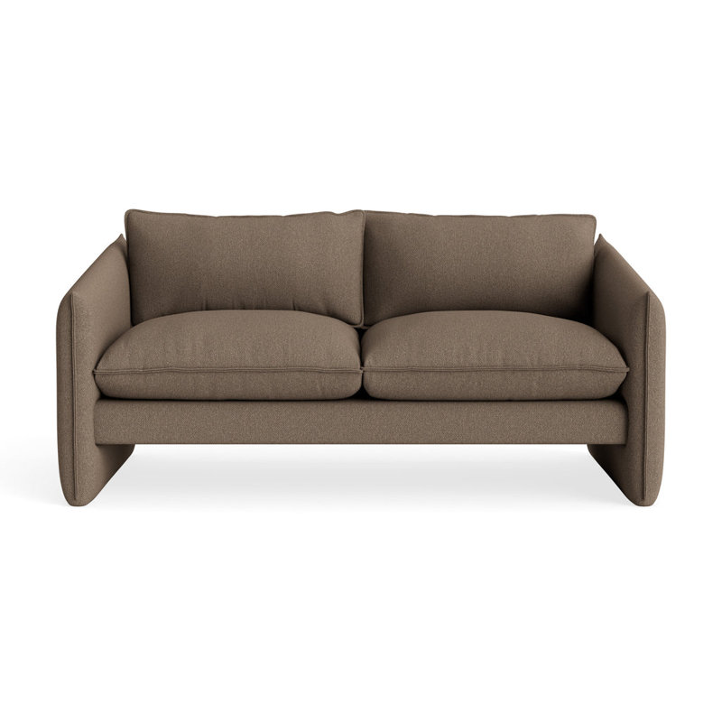 MTO - Softmore Sofa, 34" H x 74" W x 40" D, Kvadrat Autumn Cardamom