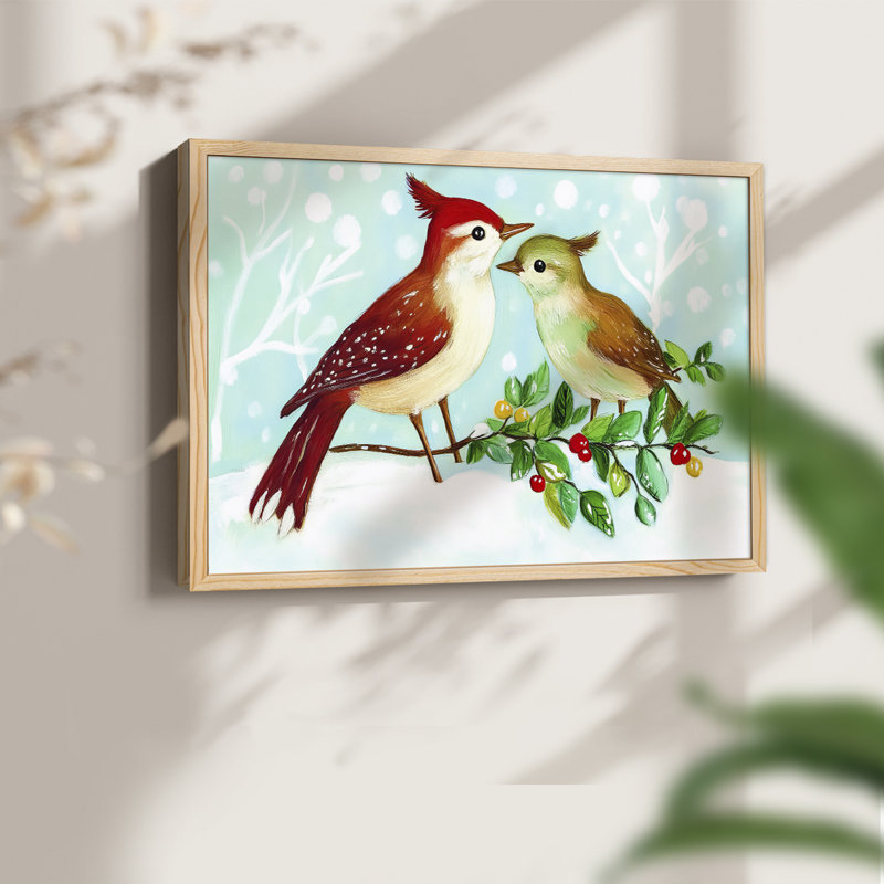 Chirstmas Art-DCL XXXV - reproduction encadrée, Naturel, H 16 po x l 20 po