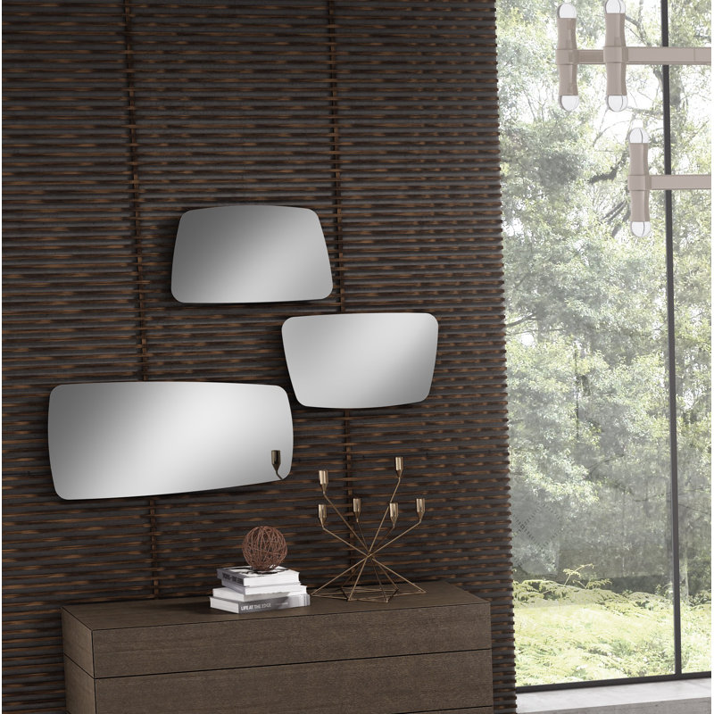 Commode 4 tiroirs avec miroir Popham