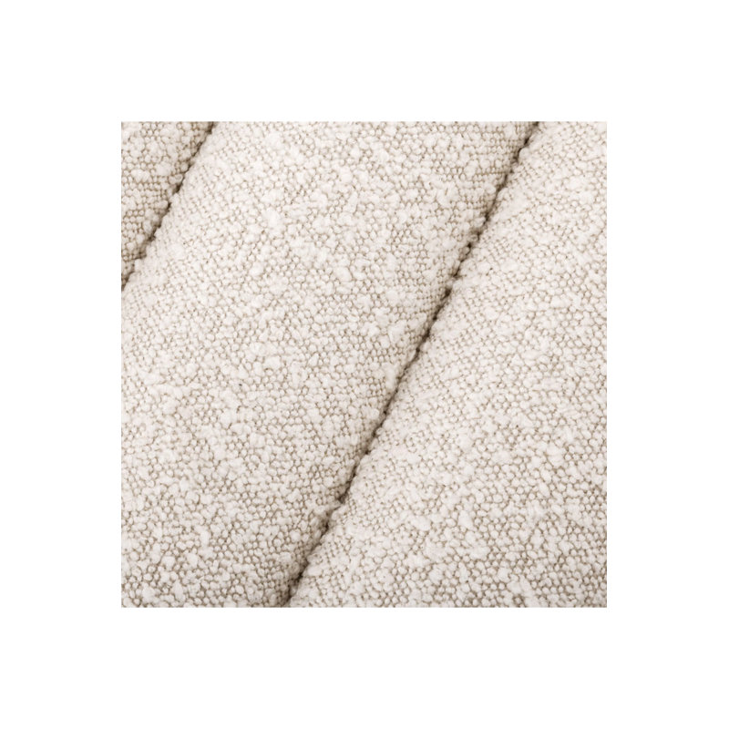 Banc de rangement rembourré Bente, Beige