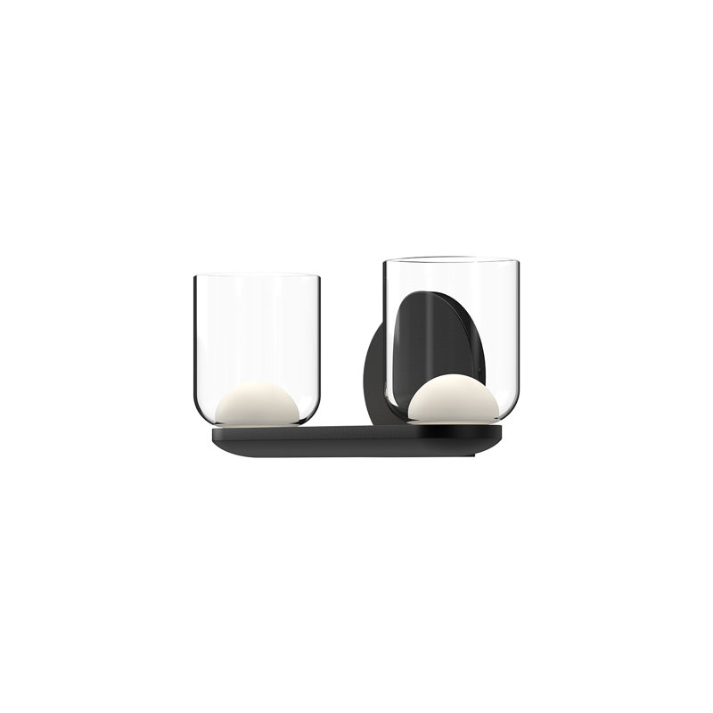 Cedar 2 - Light LED Vanity Light, Black