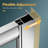 34"D x 34"W x 72"H Framed Square Shower Enclosure with 1/4"Tempered Glass Corner Shower Enclosure-101989217