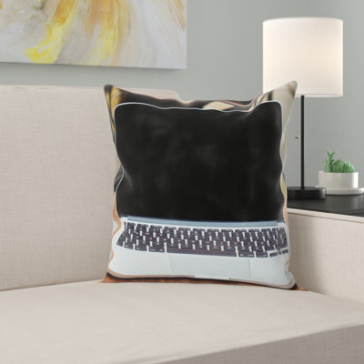 Coffee Square Pillow Cover & Insert