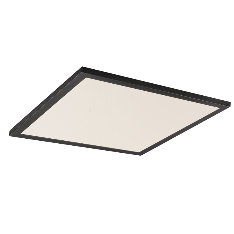 Ciel - 5CCT - Plafonnier encastré, H 0,75 po x l 23,5 po x P 23,5 po, 40 W, Noir