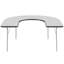 Table d'activité en fer 60 "x 66" avec pieds réglables-573455673-538156477-570051459