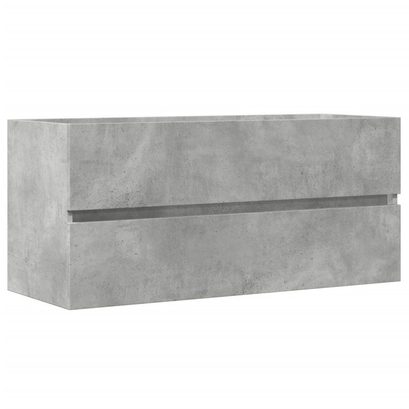 Brennin Under Sink Cabinet, Concrete Grey