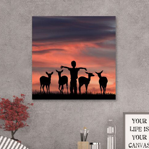 Look What I Found by Dominic Liam - Wrapped Canvas Print, 46cm H x 46cm W x 4cm D