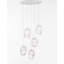 5 - Light White Cluster Pendant