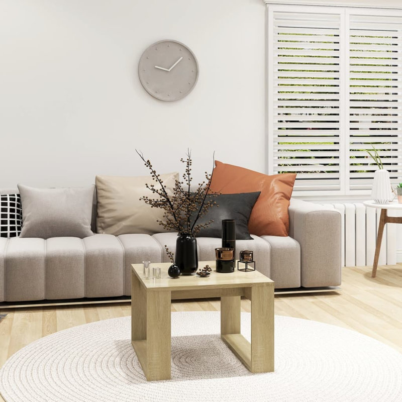 Gmur Sled End Table, Sonoma Oak, Sonoma Oak