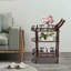 3-Tier Mobile Utility Cart with Storage Organizer