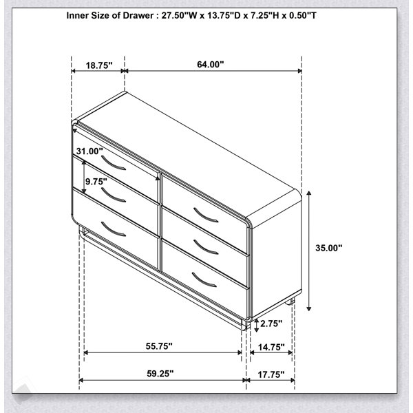Dimensions du produit