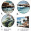Coastal Nautical & Beach Wall Decor on Metal
