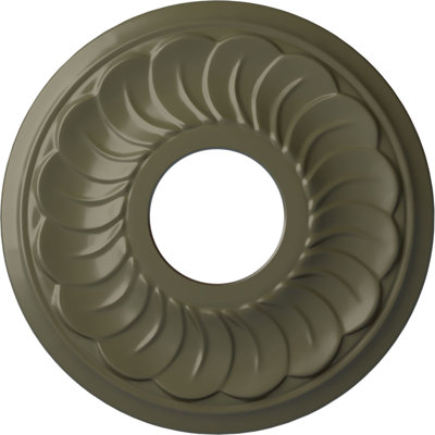 Médaillon de plafond H 11,75 po x l 11,75 po x P 1 po Blackthorn