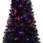 Arbre de Noël artificiel incurvé pré-éclairé