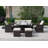 7 - Person Patio Conversation Set with Cushions