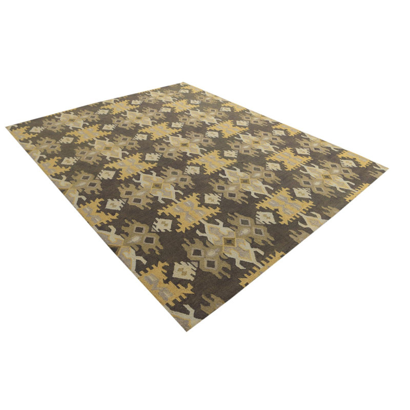 Tapis noir Otto