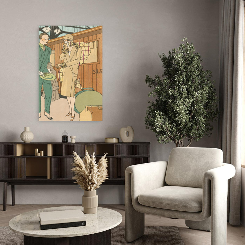 Art mural rétro Art Gout Beaute IV, H 36 po x l 24 po