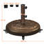 Colour 24.7kg Free Standing Umbrella Base with Wheels-931004124