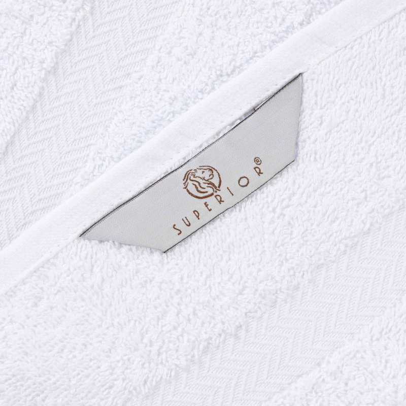 Ensemble de serviettes 12 pièces Franklin, Blanc