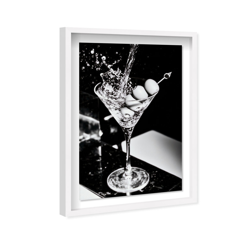 Chill Time III Print by Oliver Gal, 25.5"H x 17.5"W, White Shadowbox