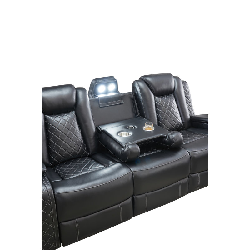 Sf2828 Power Reclining Sofa With Two Recliners