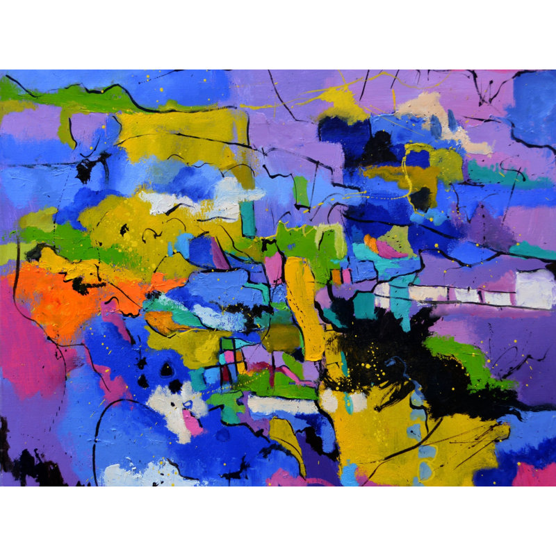 Abstract 8861012 Print by Pol Ledent, 17.25" H x 21.25" W