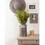 Vase de table en métal galvanisé