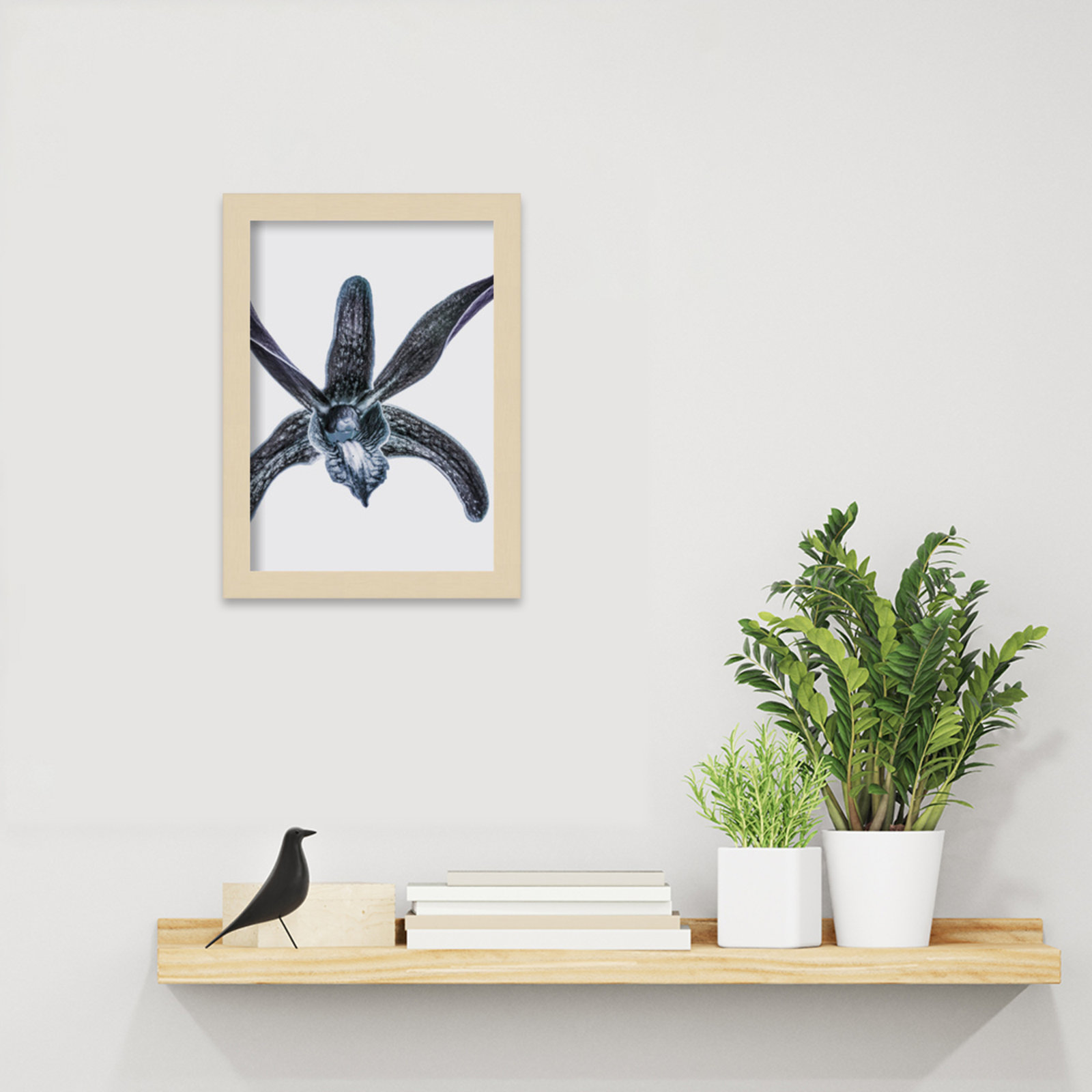 Parkerfield "Orchid" Print by Shot by Clint, Brown, 13" H x 10" W