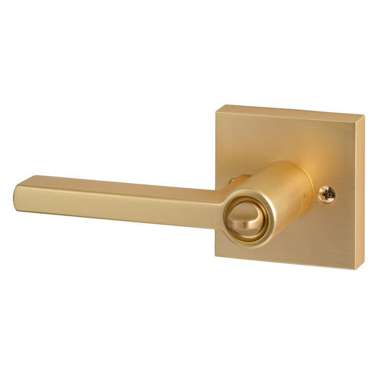 Verona Entry Lever, Satin Brass
