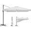 Cadain 300cm X 300cm Rectangular Cantilever Parasol-1420574675
