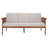 Alderico Solid Wood Acacia Outdoor Bench-563784691-563784690