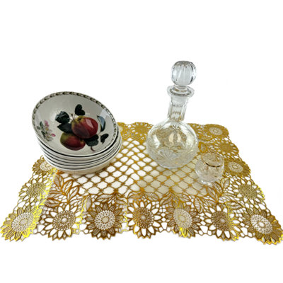 «Victoria Bella (6 PCS) 6" Bone China Small Bols of Queen's Hortic difficulté Society Art par Hooker avec décoration Apple