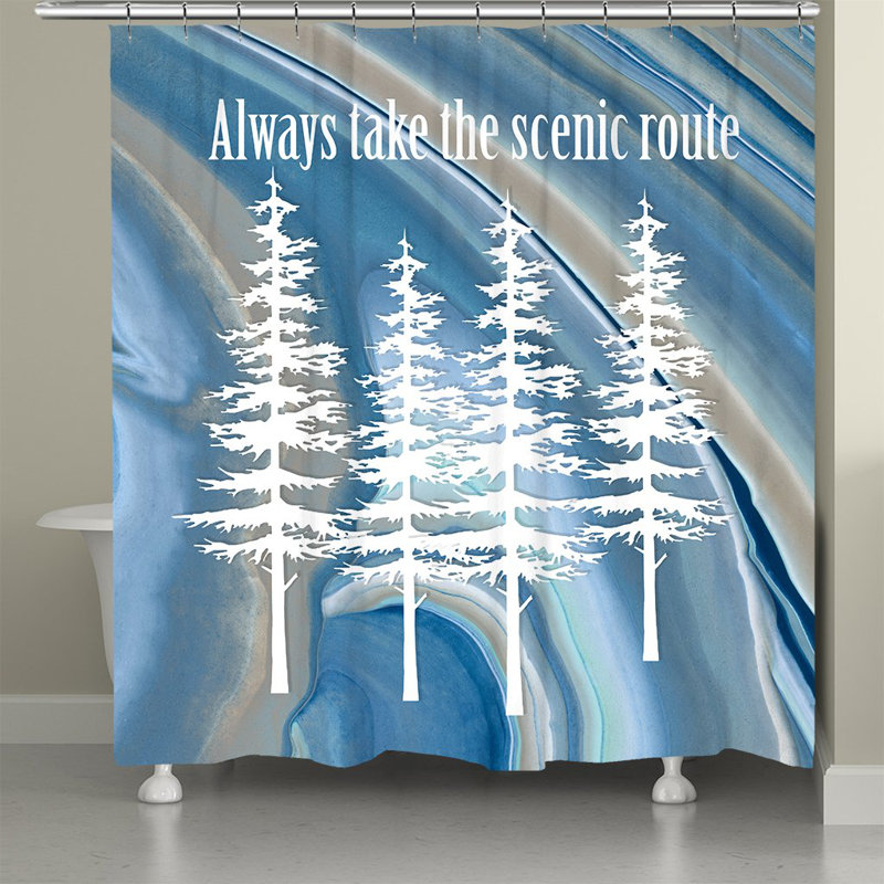 Rideau de douche Scenic Route