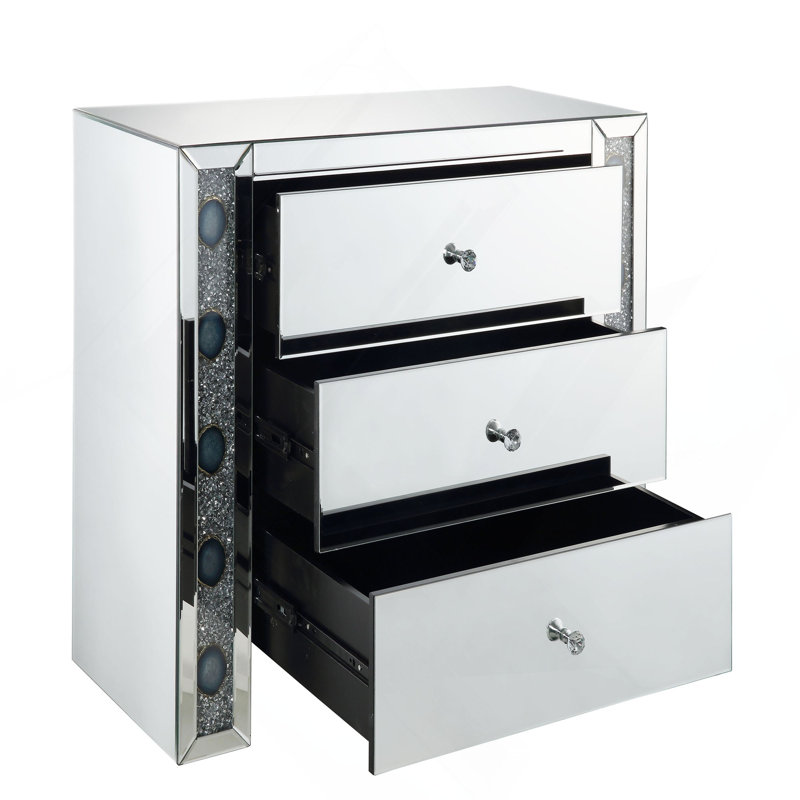 Console avec miroir et fausse agate (assemblée)