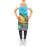 No Holiday Polyester Cotton Bib Apron