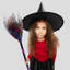 Ensemble de 2 accessoires de balai de sorcière d'Halloween, accessoires de balai de sorcière, accessoires de costumes de sorcière pour Halloween-1891283325