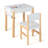 Kids 2 Piece Rectangular Arts And Crafts Table and Chair Set