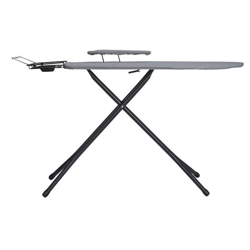 Plateau en acier pour station de pressage, Noir/gris