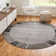 Tapis gris clair Saho